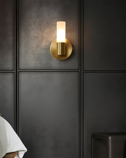 Lumio - Elegante Wandlamp van Messing met Energiezuinige LED Verlichting