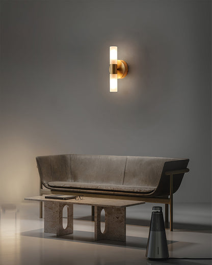 Lumio - Elegante Wandlamp van Messing met Energiezuinige LED Verlichting