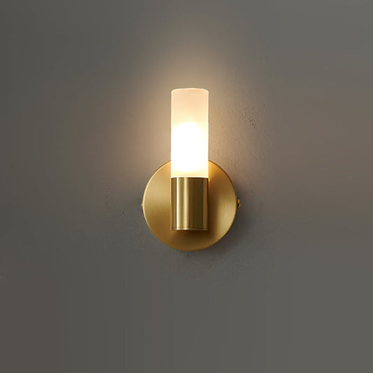Lumio - Elegante Wandlamp van Messing met Energiezuinige LED Verlichting