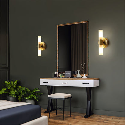 Lumio - Elegante Wandlamp van Messing met Energiezuinige LED Verlichting