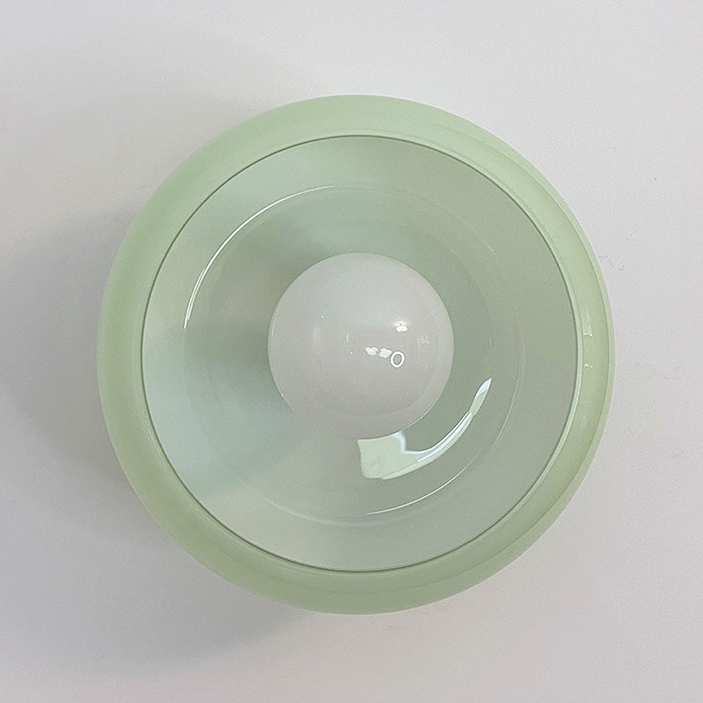 Retro Glazen Plafondlamp
