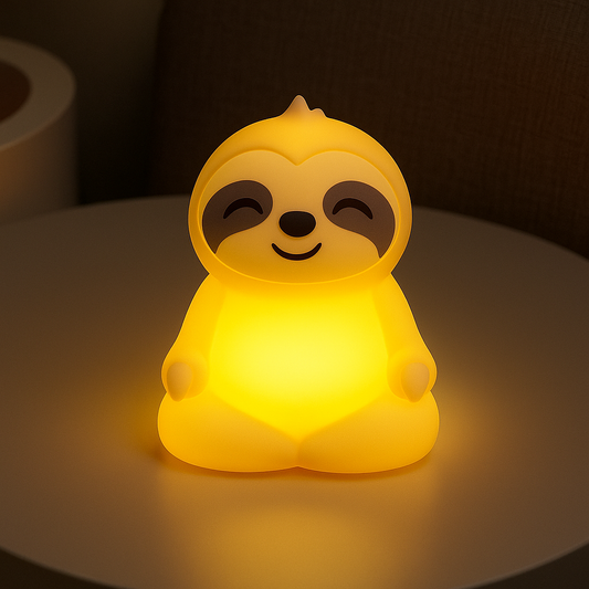 Lumio - Luiaard LED Nachtlamp van Siliconen