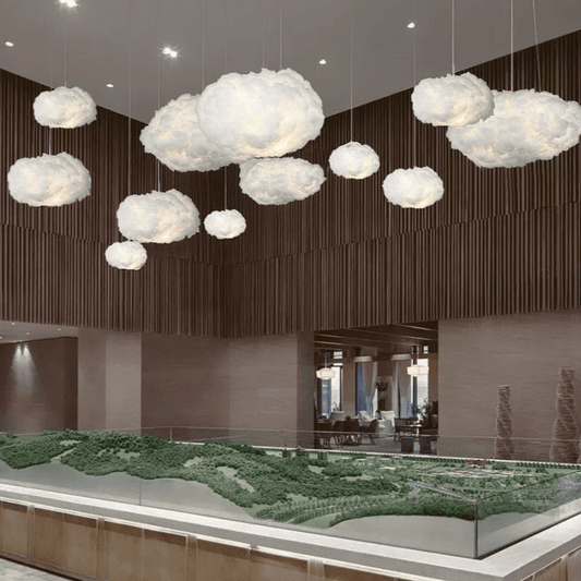Nimbus – Wolkenlamp Hanglamp van Katoen