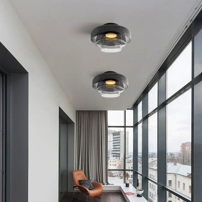 Moderne Designer Glas Plafondlamp