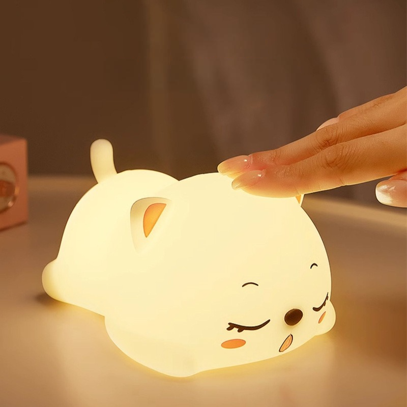 Lumio – Spinnende Kat Nachtlamp Kind LED Slaaplamp Babykamer