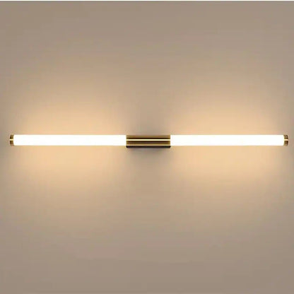 Lumio - Moderne lineaire LED wandlamp van roestvrij staal en acryl