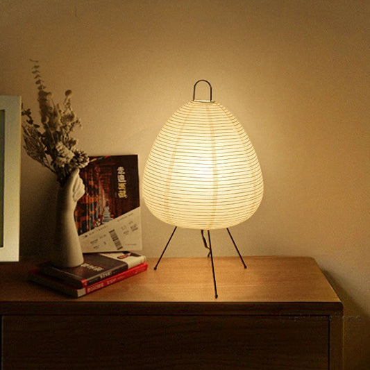 Lumio - Japandi rijstpapierlamp met LED voor sfeervolle verlichting