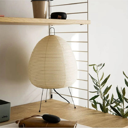 Lumio - Japandi rijstpapierlamp met LED voor sfeervolle verlichting