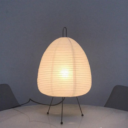 Lumio - Japandi rijstpapierlamp met LED voor sfeervolle verlichting