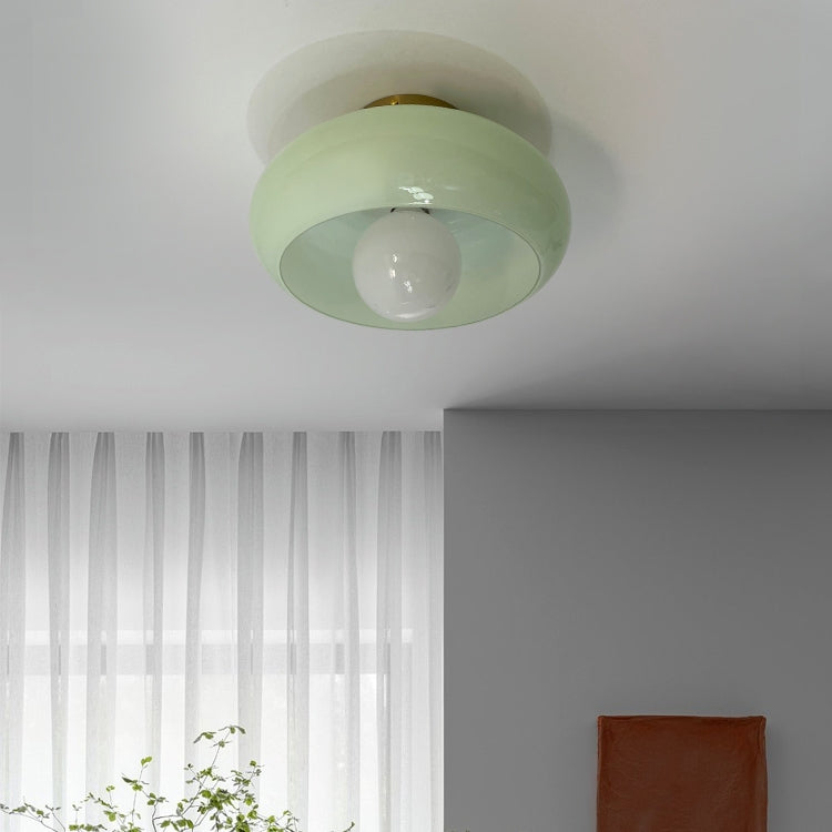 Retro Glazen Plafondlamp