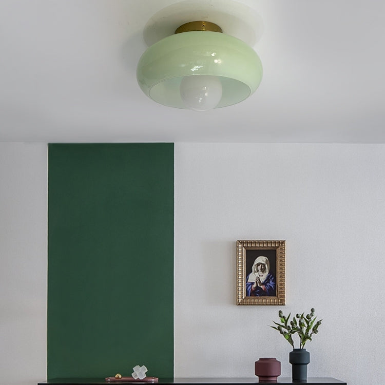Retro Glazen Plafondlamp