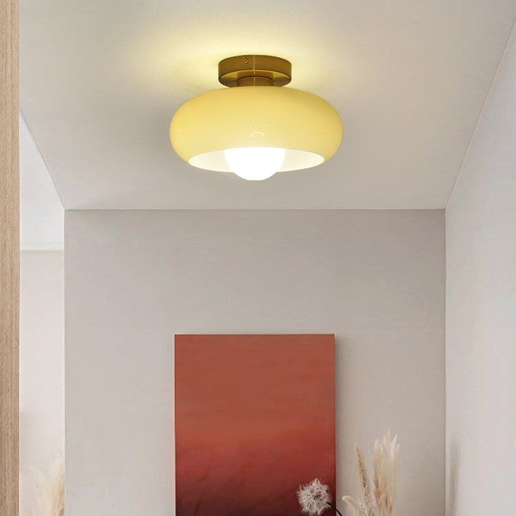 Retro Glazen Plafondlamp