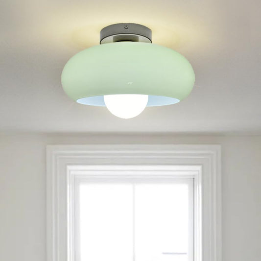 Retro Glazen Plafondlamp
