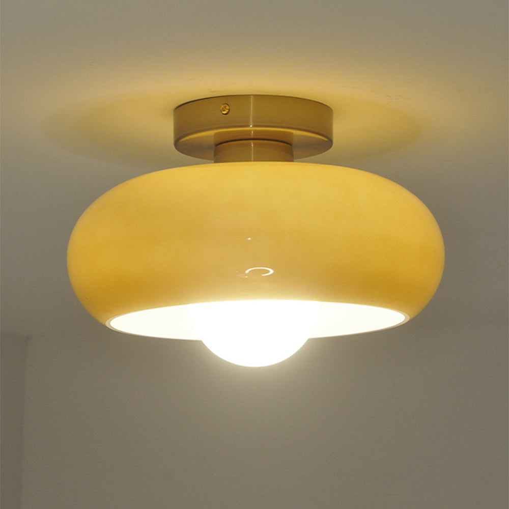 Retro Glazen Plafondlamp