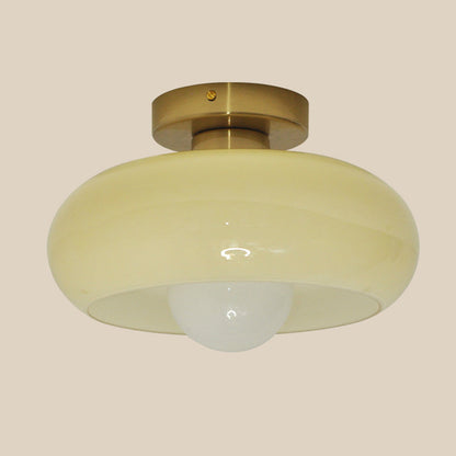 Retro Glazen Plafondlamp