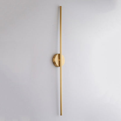 Lumio - Elegant Gouden Lineaire LED Wandlamp | Moderne Badkamerverlichting