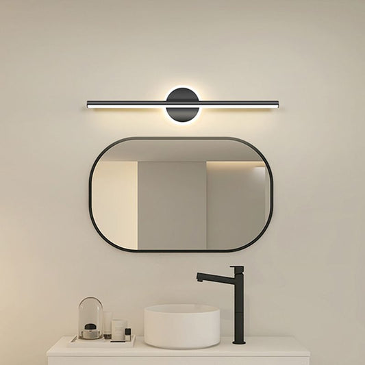 Lumio - Moderne LED wandlamp in zwart-goud met stijlvolle verlichting
