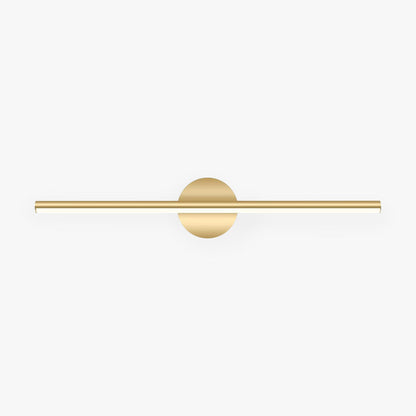 Lumio - Moderne LED wandlamp in zwart-goud met stijlvolle verlichting