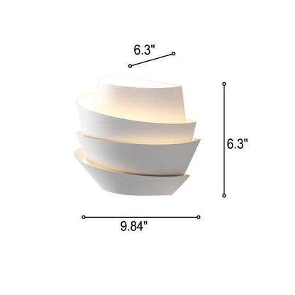 Lumio - Scandinavische - Japandi Wandlamp | Modern Asymmetrisch Design met Warm Licht