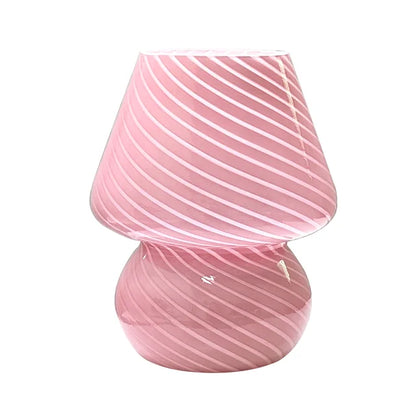 Lumio - Glazen Bureaulamp met Warm LED-Licht en Scandinavisch Design