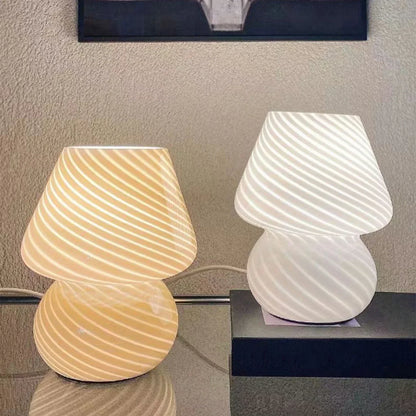 Lumio - Glazen Bureaulamp met Warm LED-Licht en Scandinavisch Design
