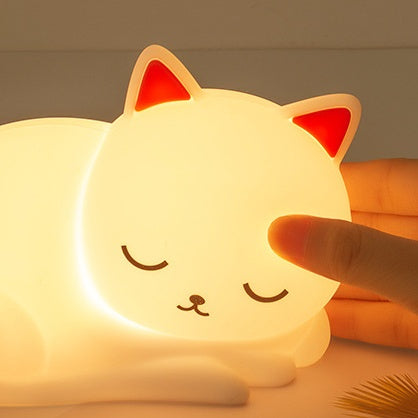 Lumio - Katten Nachtlamp van Siliconen