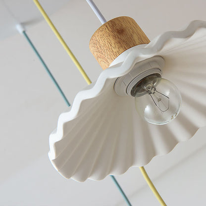Kleurrijke Cementen Hanglamp – Moderne Stijl met Verstelbaar Snoer