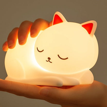 Lumio - Katten Nachtlamp van Siliconen