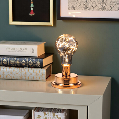 Alva – Tafellamp met Gloeilamp Design