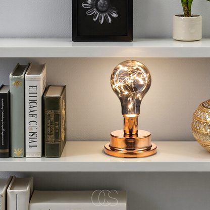 Alva – Tafellamp met Gloeilamp Design