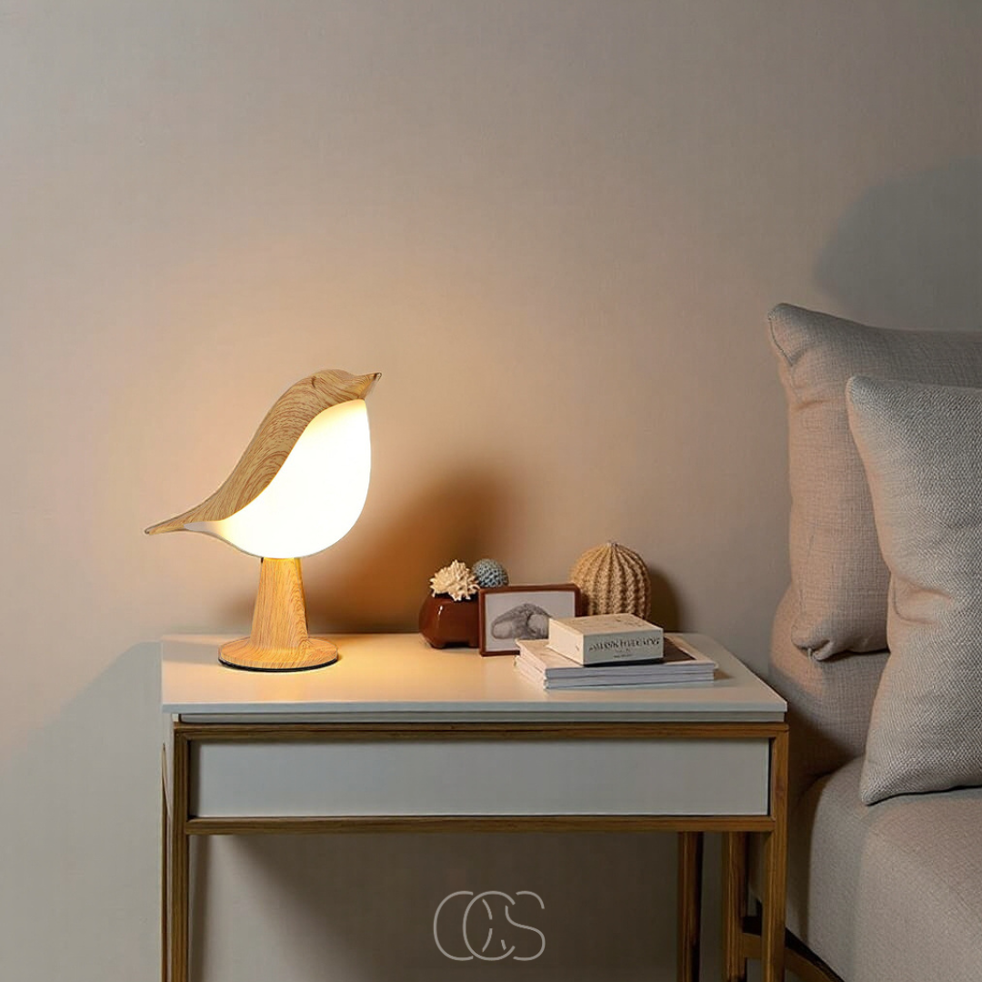 Ella – Houten Vogellamp met Scandinavisch Design