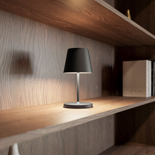 Lumio - Japandi Dimbare LED tafellamp met warm licht en oplaadstation