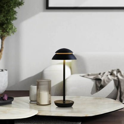 Lumio - Prestige draadloze aluminium tafellamp met dimfunctie
