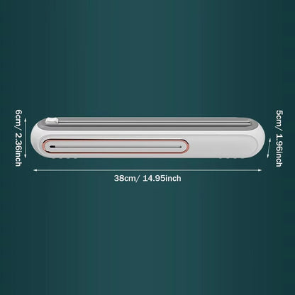 Magnetische Vershoudfolie Dispenser – Compact, BPA-vrij & Met Precisie Snijder