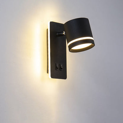 Elegante Ijzeren Wandlamp met LED