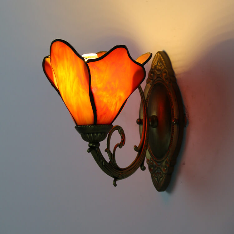 Designer Wandlamp van Glas en IJzer – Meerdere Kleuren