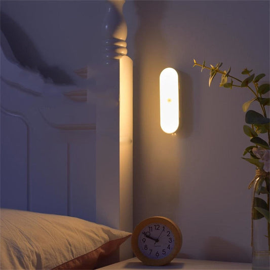 Lumio - USB Oplaadbare Bewegingssensor Wandlamp | Slimme & Draadloze Verlichting
