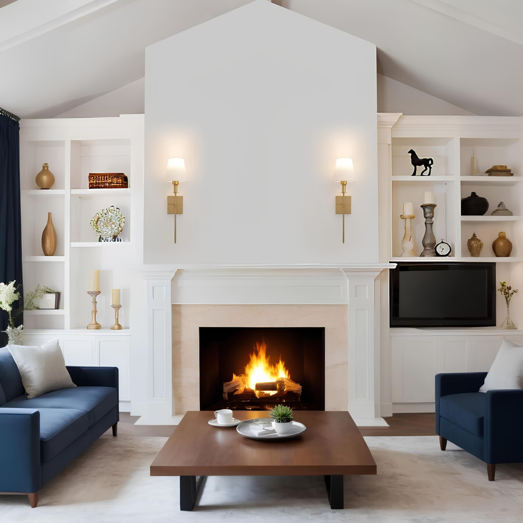 Lumio - Classic Elegante Wandlamp draadloos met vintage luxe & afstandsbediening