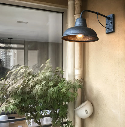 Lumio - Vintage industriële wandlamp van ijzer voor een traditionele sfeer