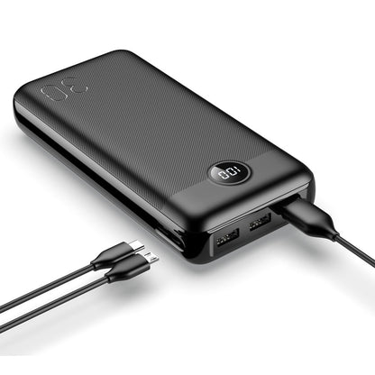 Lumio - Powerbank 30.000 mAh met PD 20W & QC 3.0 Snelladen