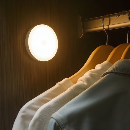 Lumio - Minimalistische Japandi wandlamp met 360° rotatie