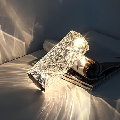 Baso – Sparkling Crystal Touch Tafellamp met Afstandsbediening & 16 Kleuren