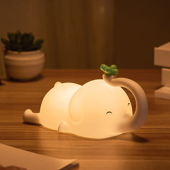 Lumio - Vliegende Olifant Nachtlamp LED Squishy