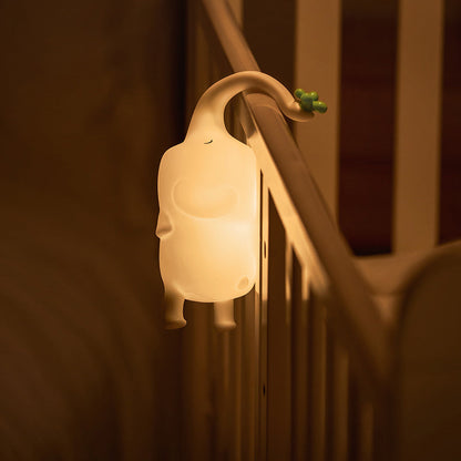 Lumio - Vliegende Olifant Nachtlamp LED Squishy