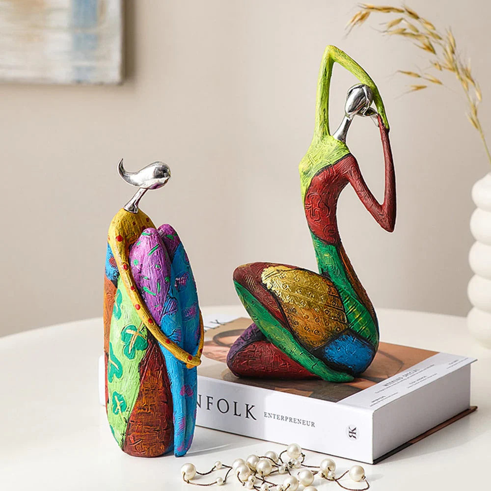 Lumio – Abstracte Kunst Vrouwen Beelden