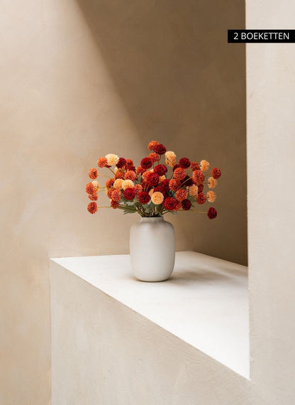 Lumio – Zijden Kunstbloemen (Chrysant, 10 Stelen)