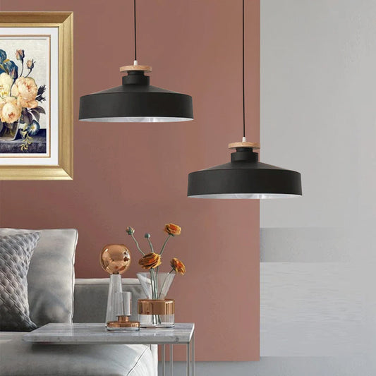 Scandinavische Houten Hanglamp – Modern & Warm