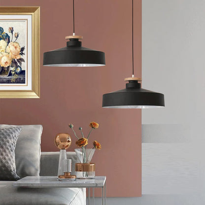 Scandinavische Houten Hanglamp – Modern & Warm