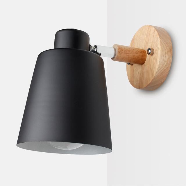 Lumio – Scandinavische Wandlamp van IJzer & Hout