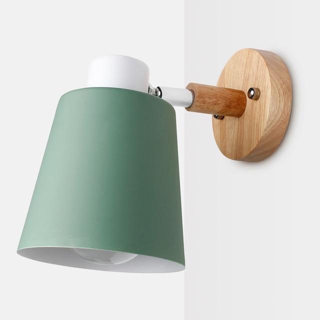 Lumio – Scandinavische Wandlamp van IJzer & Hout